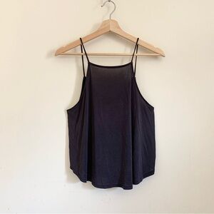 Silence + Noise Urban Outfitters Black Tank Top Medium